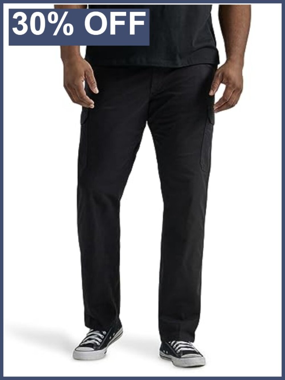 Men's Extreme Comfort Twill Straight Fit Cargo Pants Regular Fit